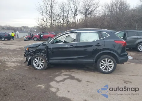 2017 Nissan Rogue Sport Sv z USA, uszkodzony, nr VIN JN1BJ1CR9HW142753